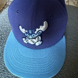 New Era Purple and Gray 59FIFTY Cap